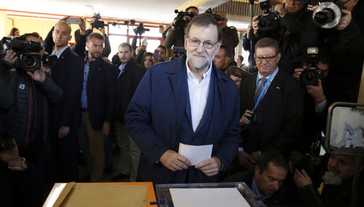 Rajoy 'Es muy reconfortante que esté votando mucha gente'