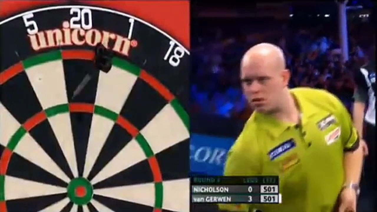 2015 Coral UK Open Round 3 Nicholson vs van Gerwen