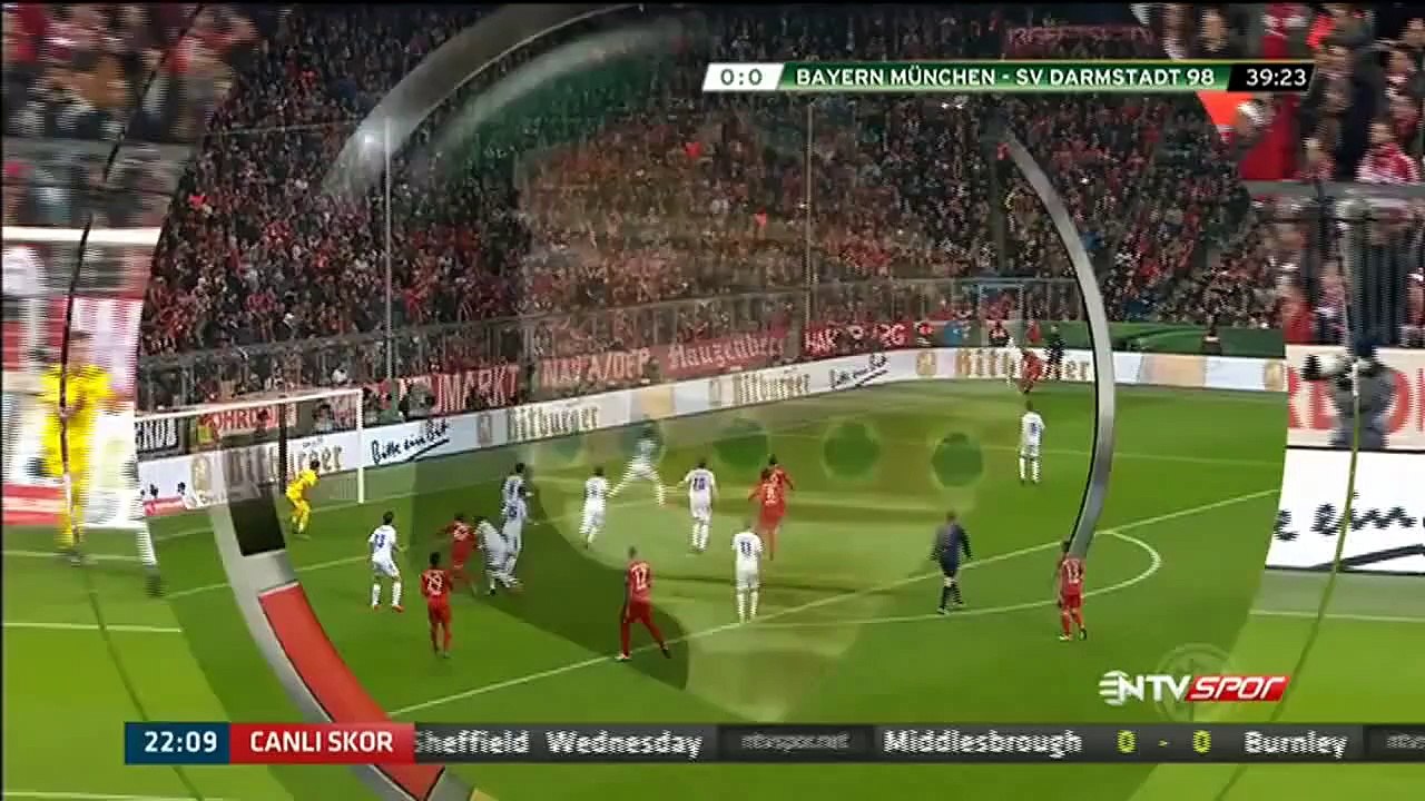 xabi alonso'nun darmstadt'a attığı nefis gol