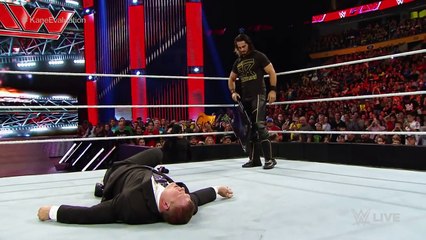 Kane undergoes a terrifying transformation on Raw: Raw, Sept. 28, 2015