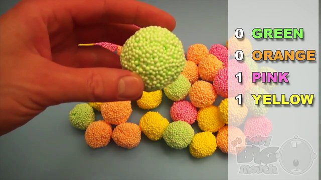 Learn Colours with Squishy Glitter Foam! Fun Learning Contest!