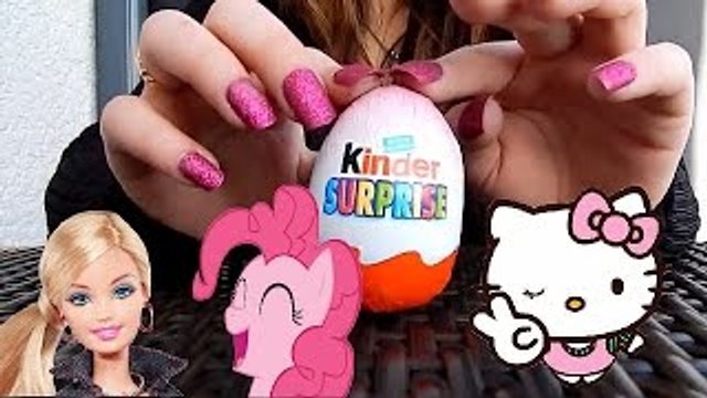 Surprise Eggs & Kids Toys My Little Pony Barbie Kinder Surprise Hello Kitty Play Doh Video