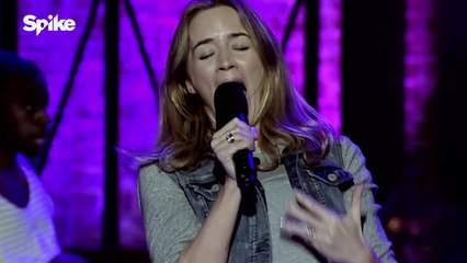 Emily Blunt Prepares for Lip Sync Battle