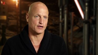 Mockingjay Part 1 Set Interviews Woody Harrelson