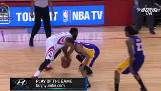 Lakers player of the game: James Harden Thanks for the 3pt play