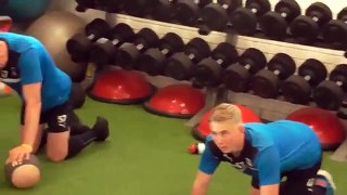 Coventry City Under 18s take on the Stoneleigh Fit Strongman Challenge