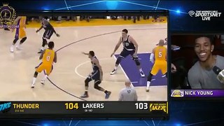 Nick Young Post Game Intervew Getting ejected