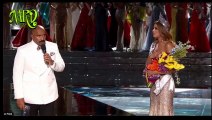 Khoảnh khắc Hoa hậu Colombia bị tước vương miện để trao lại cho Hoa hậu Philippines