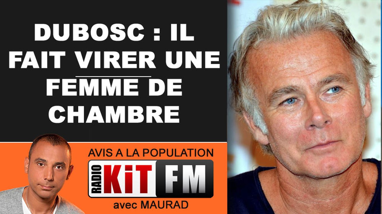 FRANCK DUBOSC FAIT VIRER UNE FEMME DE CHAMBRE