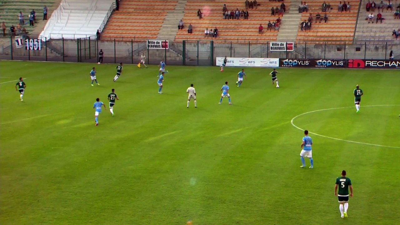 Le but de K. Lefaix face à Tours (3ème Journée Red Star 1-1 Tours)