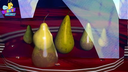 Finger Family | Pear Finger family Songs 3D | Finger Family Songs For Children