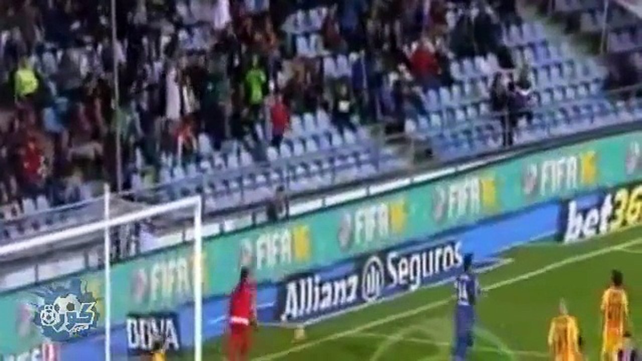 ملخص مباراة برشلونة وخيتافى 2 0 الشوط الاول 31/10/2015 فهد العتيبى HD