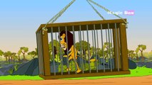 Caged Lion Hitopadesha Tales In Hindi Animation/Cartoon Stories For Kids