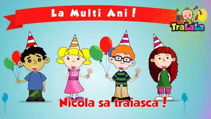 La multi ani pentru copii TraLaLa