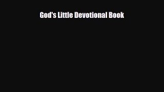 God's Little Devotional Book [PDF] Full Ebook