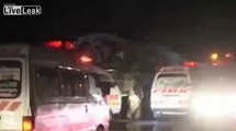 11 killed as bomb hits passenger bus in southwest Pakistan
