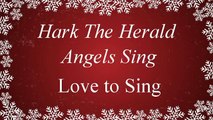 Hark the Herald Angels Sing with Lyrics Christmas Carol Sung by Children's Choir