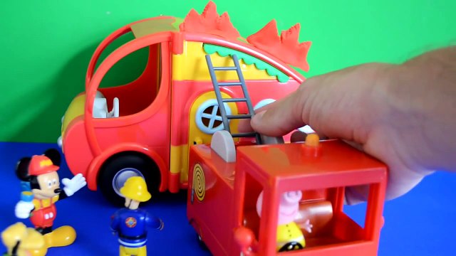 peppa pig Play-doh peppa pig mickey mouse clubhouse fireman sam Compilation Story Peppa pig toys