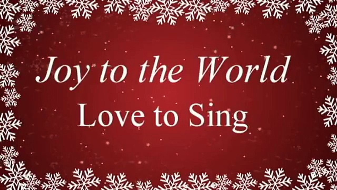 Joy to the World with Lyrics Christmas Carol & Song Kids Love to Sing