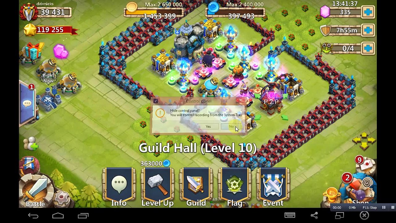 castle clash i want sell my account
