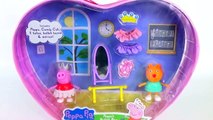 juguetes Peppa Pig e Candy Fazendo Ballet em Português. Peppa Ballet Bag Toys Juguetes Brinquedos
