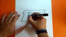 Como dibujar una pistola paso a paso | How to draw a gun
