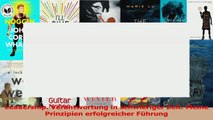 Download  Leadership Verantwortung in schwieriger Zeit Meine Prinzipien erfolgreicher Führung PDF Frei