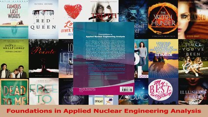 PDF Download  Foundations in Applied Nuclear Engineering Analysis Download Online