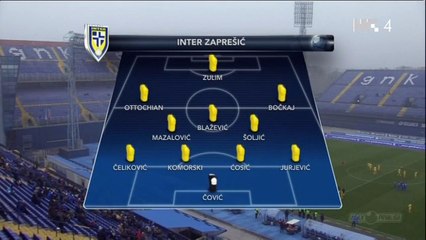 Dinamo - Inter-Zaprešić 1-0, sažetak, 19.12.2015. HD