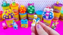 play doh surprise eggs barbie peppa pig play doh donald duck uncle scrooge disney toys