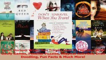 Dont Unravel When You Travel Hold It Together With Goofy Games Peculiar Puzzles Atypical PDF