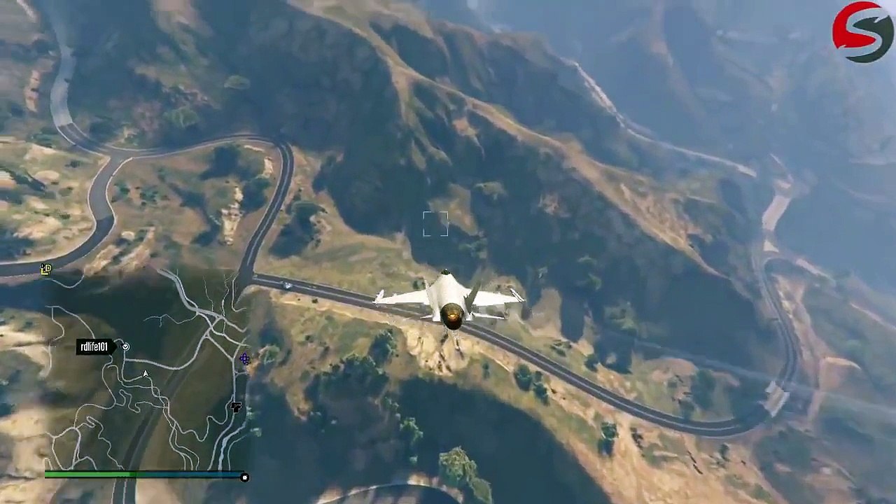GTA 5 FIGHT ACTION F16 Vs F16
