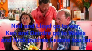 Coronation Street 18th 22nd August 2014 SPOILERS