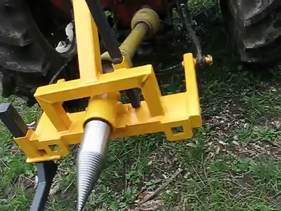 łuparka świdrowa za traktor