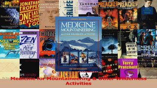 Read  Medicine for Mountaineering  Other Wilderness Activities PDF Free