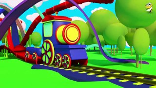 The Numbers Train Learn to Count to 10 3D Animation for Children, Kids and Toddlers