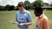 The World Best Spinner Muththaiya Muralitharan Flips a Coin to a Glass with the Ball