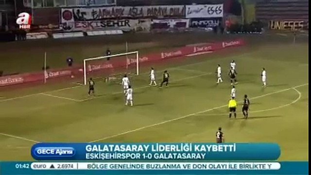28.01.2015 - 2014-2015 Turkish Cup Group G Matchday 5 Eskişehirspor 1-0 Galatasaray