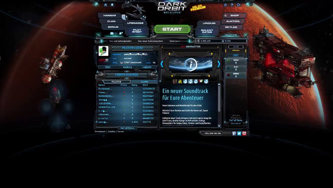 Darkorbit _ Global America Account Sell_Verkauf _