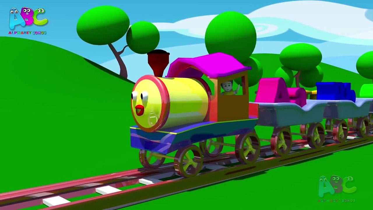 ABC Train Song  | Nursery Rhyme | English Nursery Rhyme | Nursery Rhyme for Children