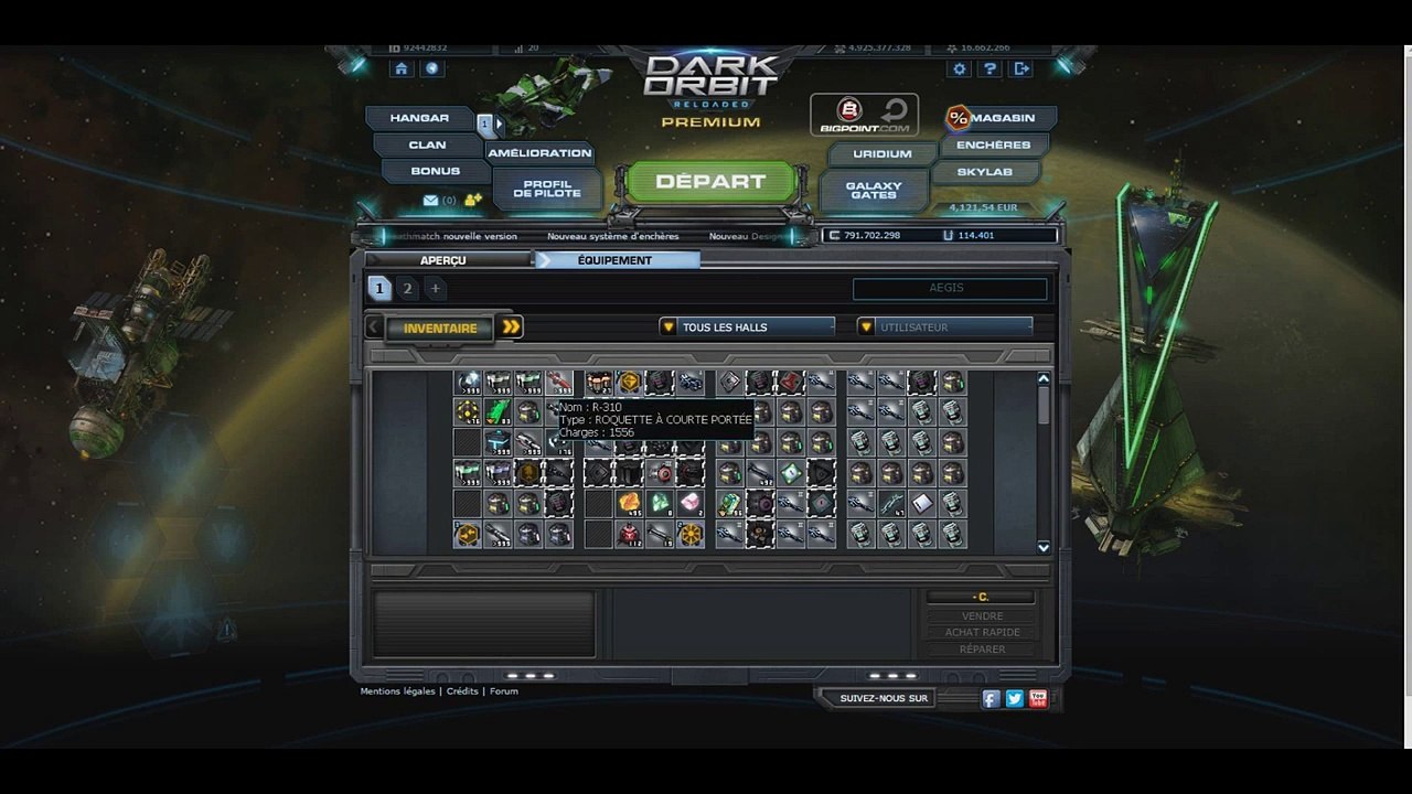 Dark orbit vend compte _ sell account