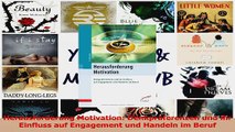 Lesen  Herausforderung Motivation Denkpräferenzen und ihr Einfluss auf Engagement und Handeln im Ebook Frei