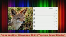 PDF Download  Frans Lanting Okavango 2014 Taschen Spiral Diaries PDF Full Ebook
