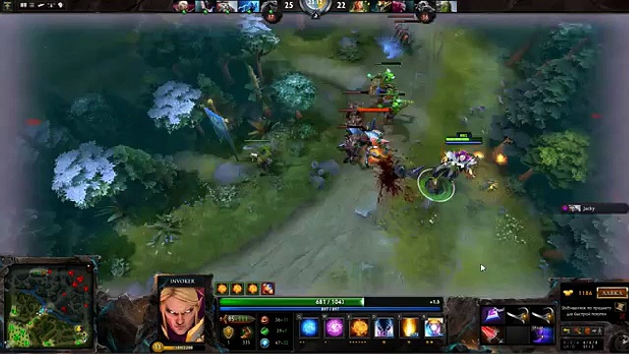 Dota 2 Псих Crazy