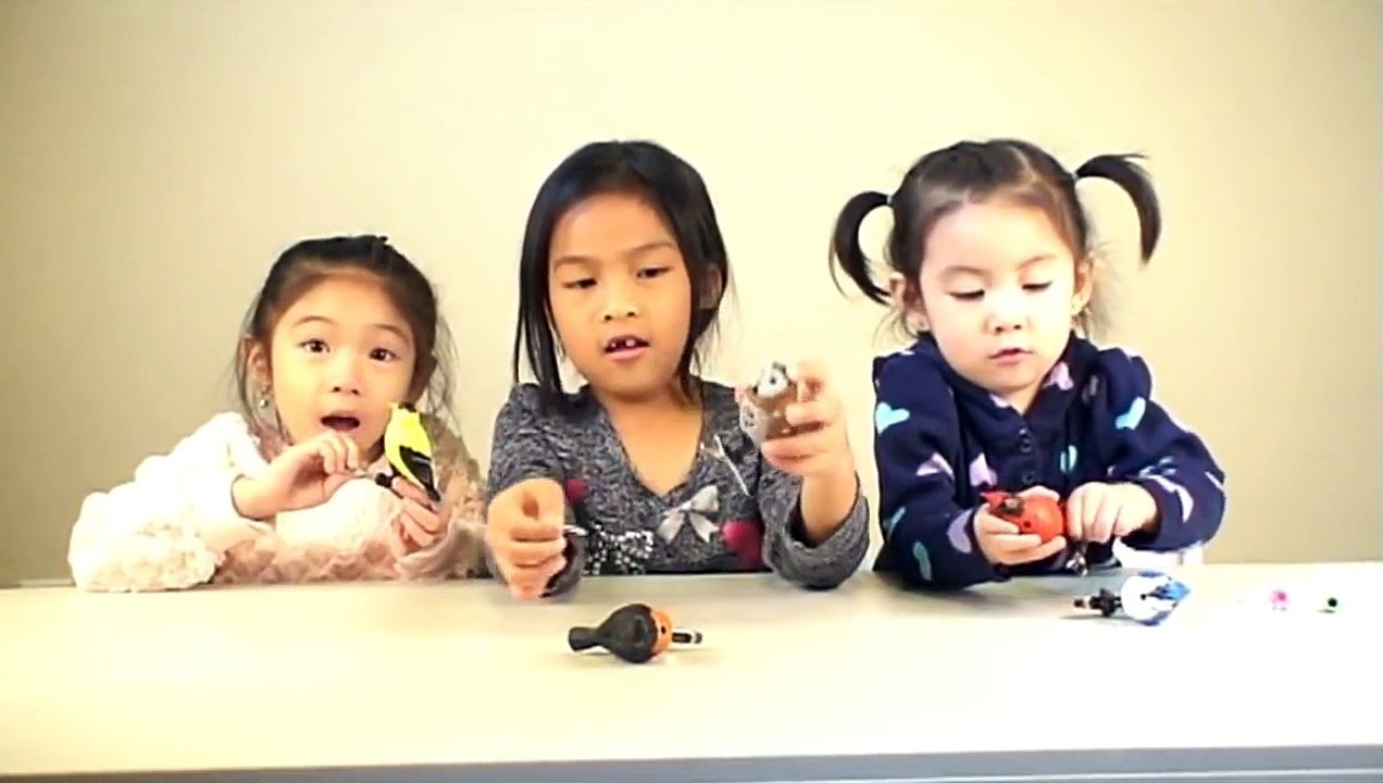 cardinal Plastic Singing Birds, Owl, Cardinal, Gold Finch, Robin and Blue Jay gold finch