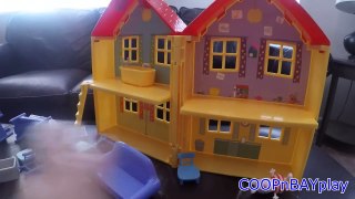 toys Peppa Pig TOY!! Peppa Pig's House Playset with Peppa, George, and Suzie!