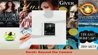 PDF Download  Karsh Beyond the Camera PDF Online
