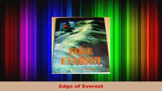 Read  Edge of Everest Ebook Free