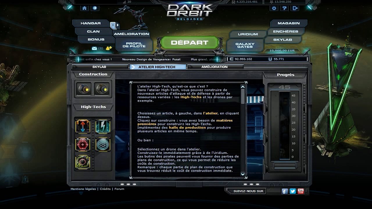 VEND COMPTE DARK-ORBIT _ Sell DARK-ORBIT account