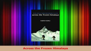 Read  Across the Frozen Himalaya PDF Free